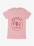 Twin Peaks Double R Diner Icon Womens T-Shirt, LIGHT PINK, hi-res