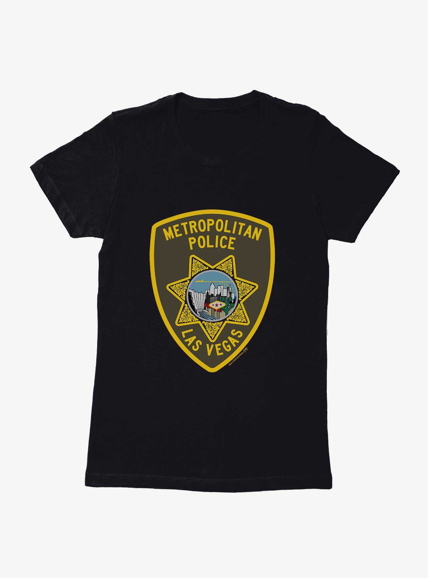 Twin Peaks Metropolitan Police Badge Womens T-Shirt, , hi-res