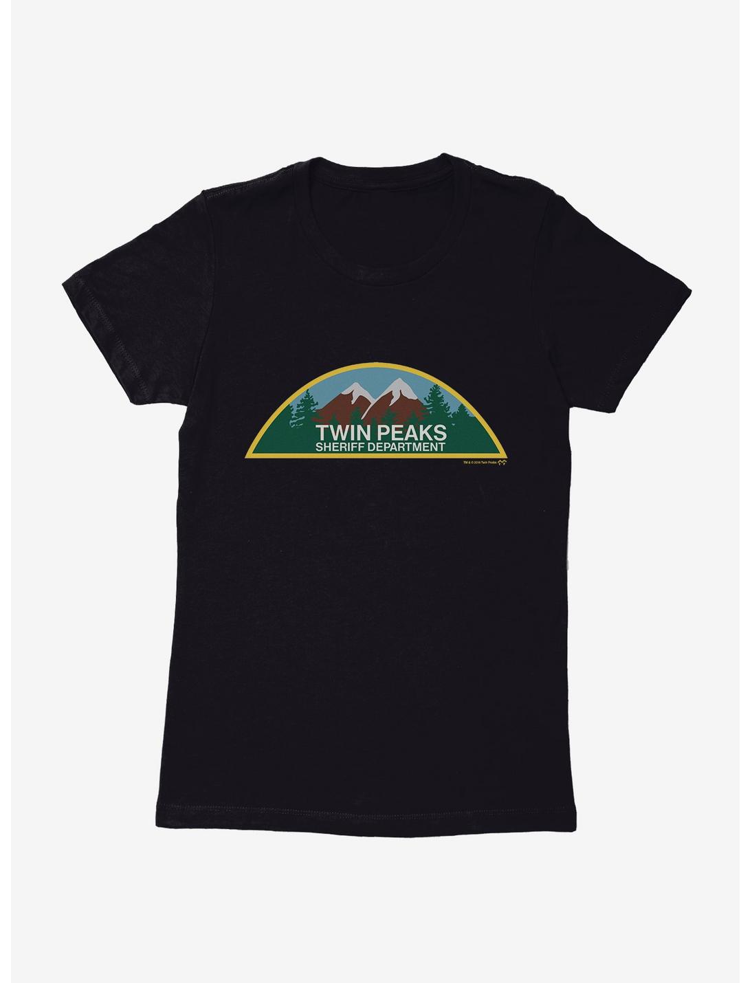 Twin Peaks Sheriff Department Mountain Icon Womens T-Shirt, , hi-res