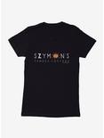 Twin Peaks Szymon's Coffee Script Womens T-Shirt, BLACK, hi-res