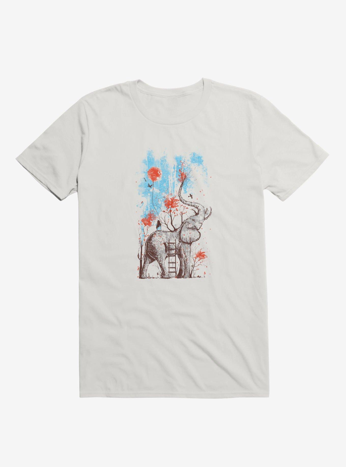 A Happy Place T-Shirt, WHITE, hi-res
