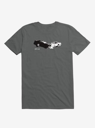 Ctrl + Z T-Shirt - GREY | Hot Topic