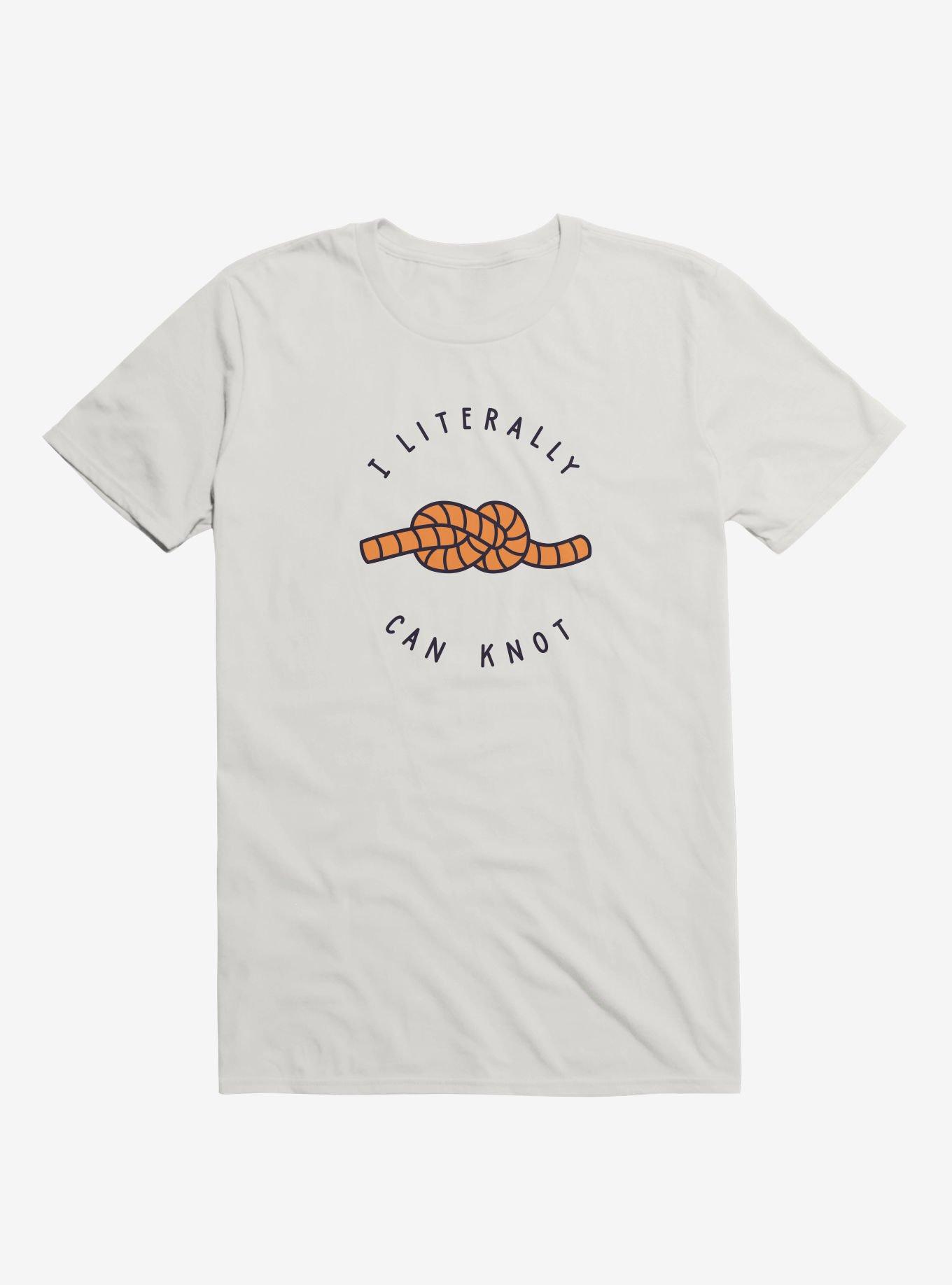 Can Knot T-Shirt, WHITE, hi-res