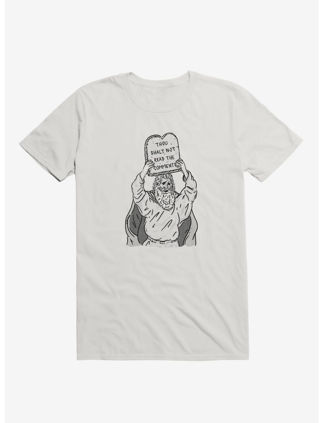 The first Commandment of the Internet T-Shirt, WHITE, hi-res