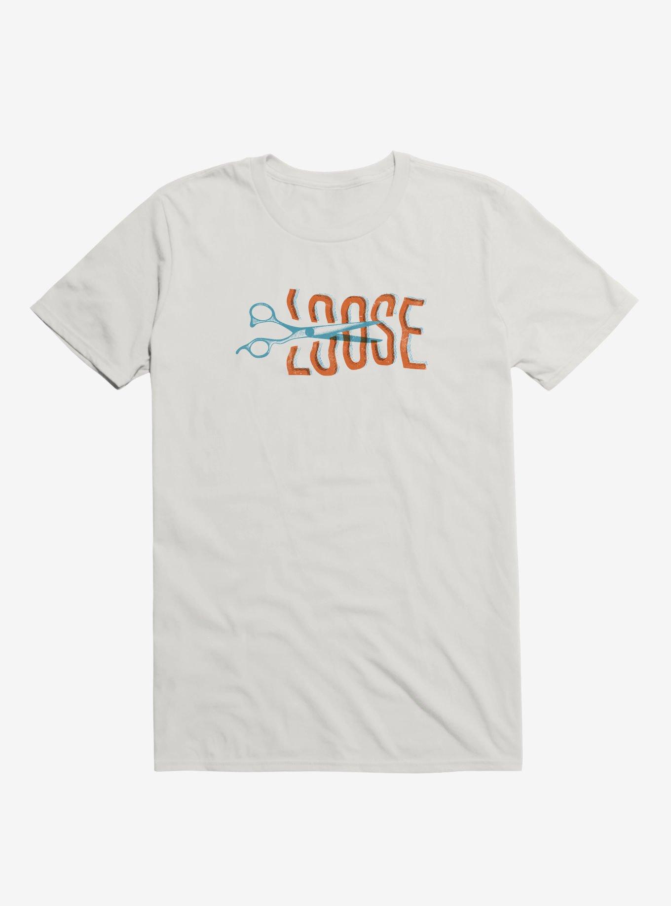 Cut Loose T-Shirt, WHITE, hi-res