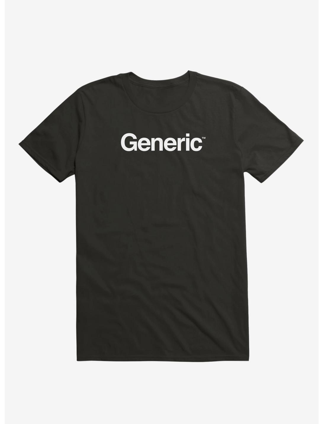 Generic Brand T-Shirt, BLACK, hi-res