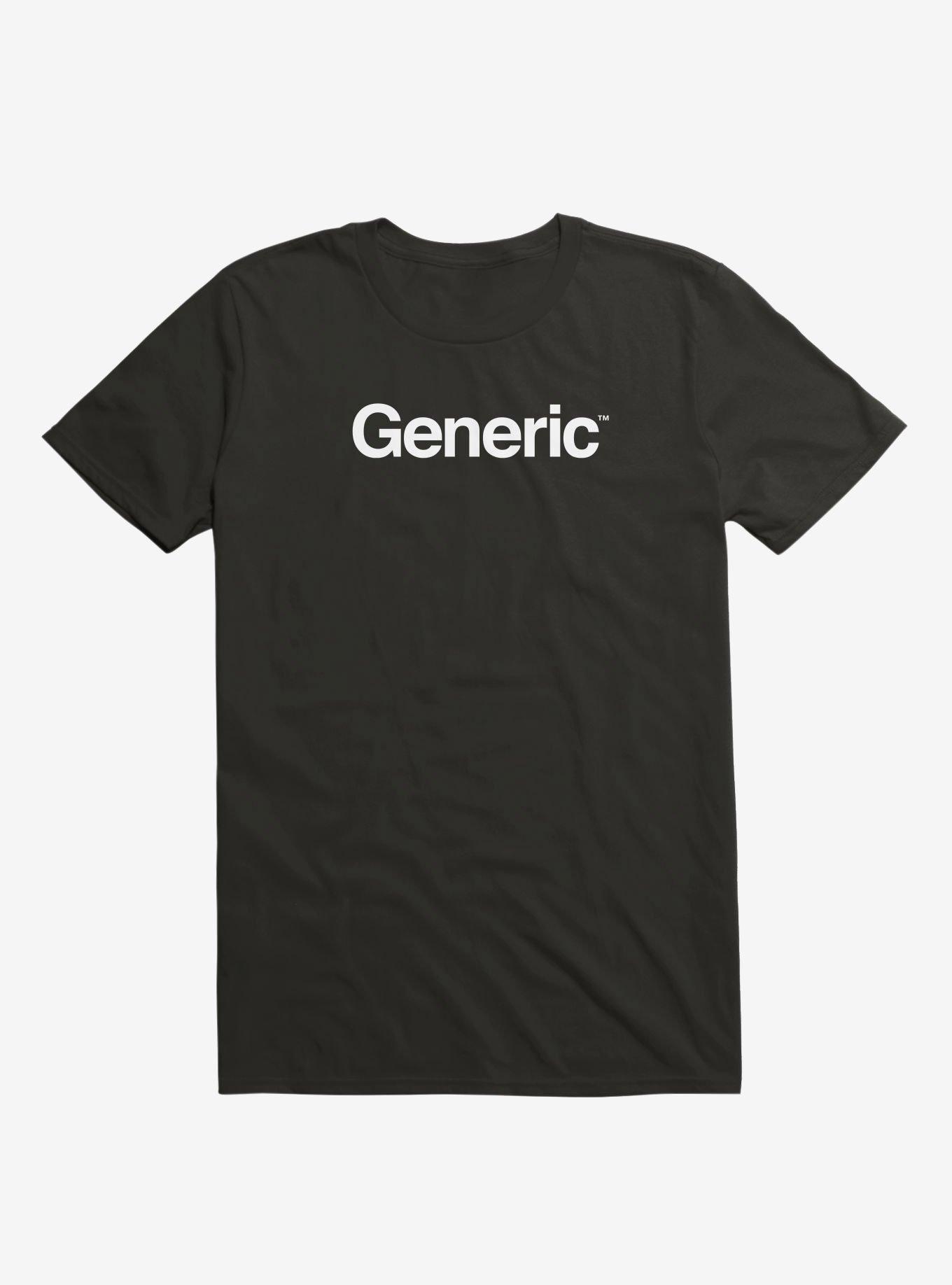 Generic Brand T-Shirt, BLACK, hi-res