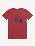 Double Thumbs T-Shirt, RED, hi-res
