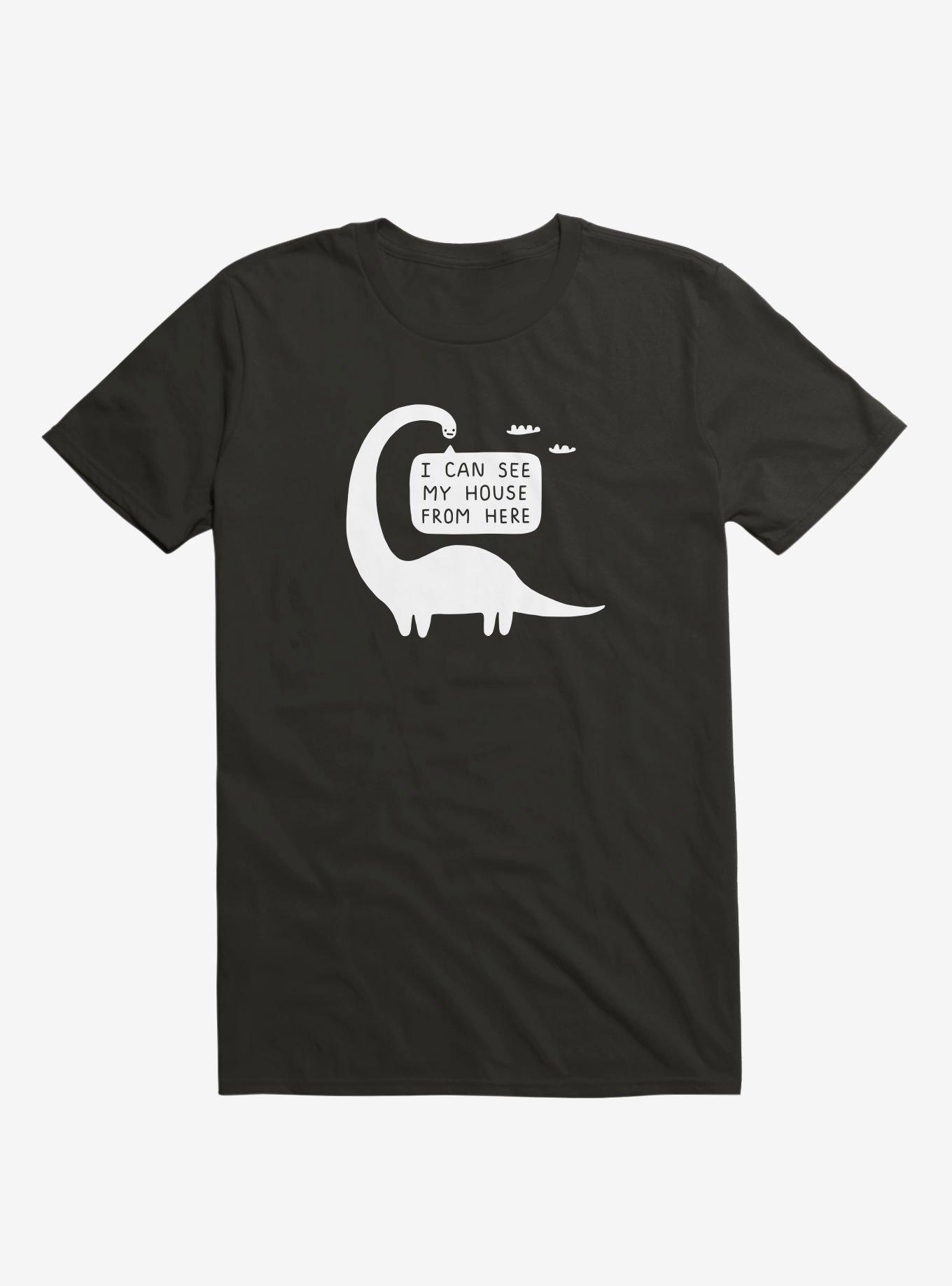 I Can See My House From Here T-Shirt, BLACK, hi-res