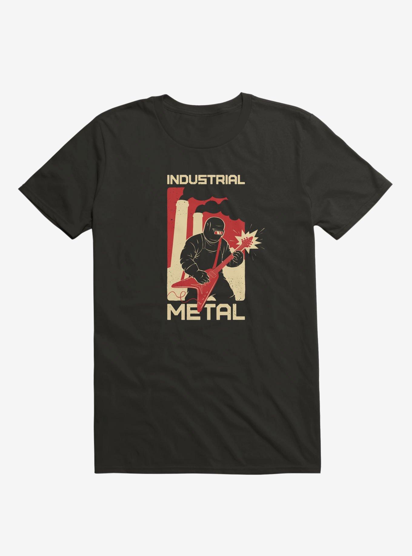 Industrial Metal T-Shirt, BLACK, hi-res