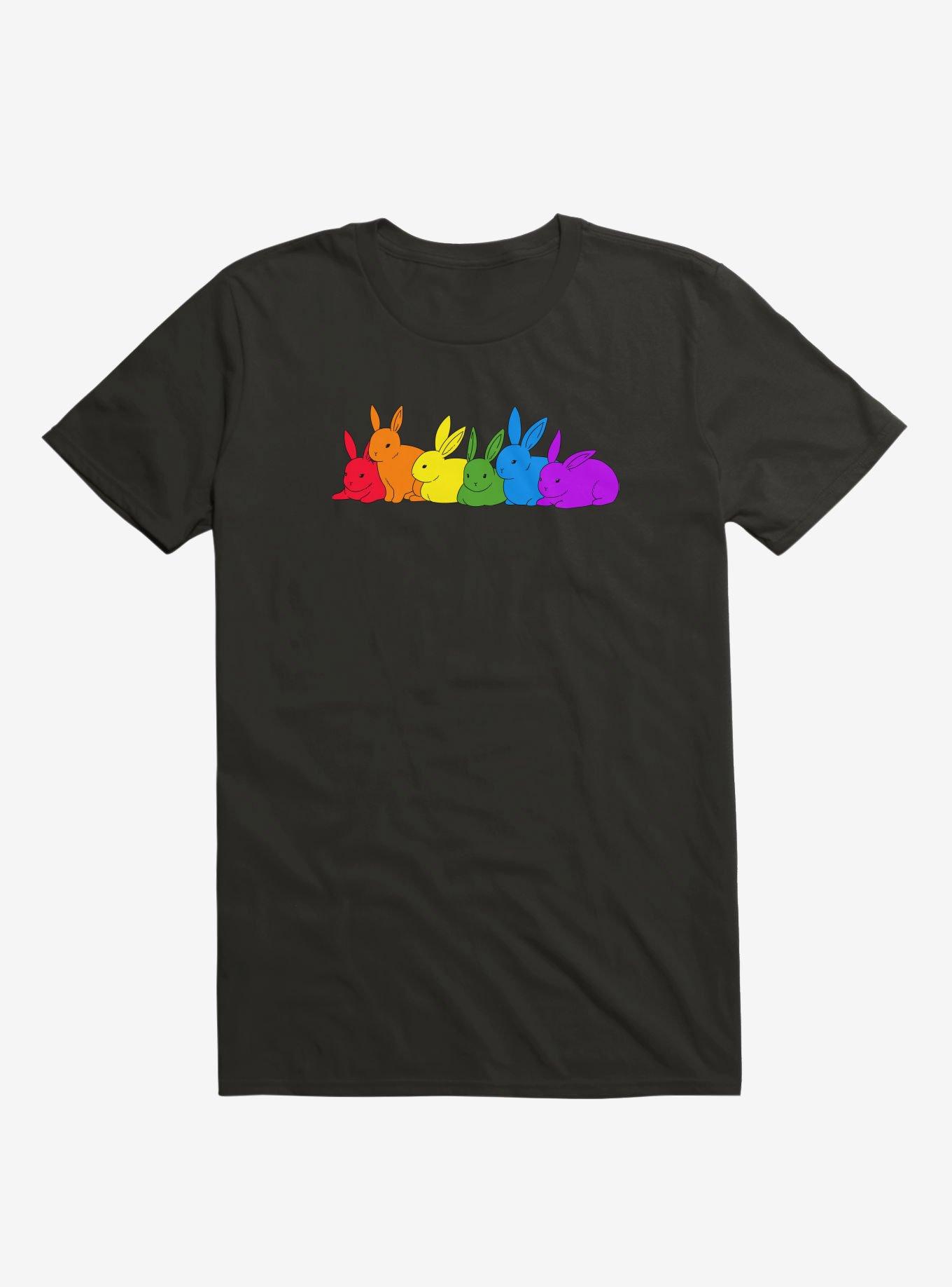 love is for everybunny T-Shirt, BLACK, hi-res