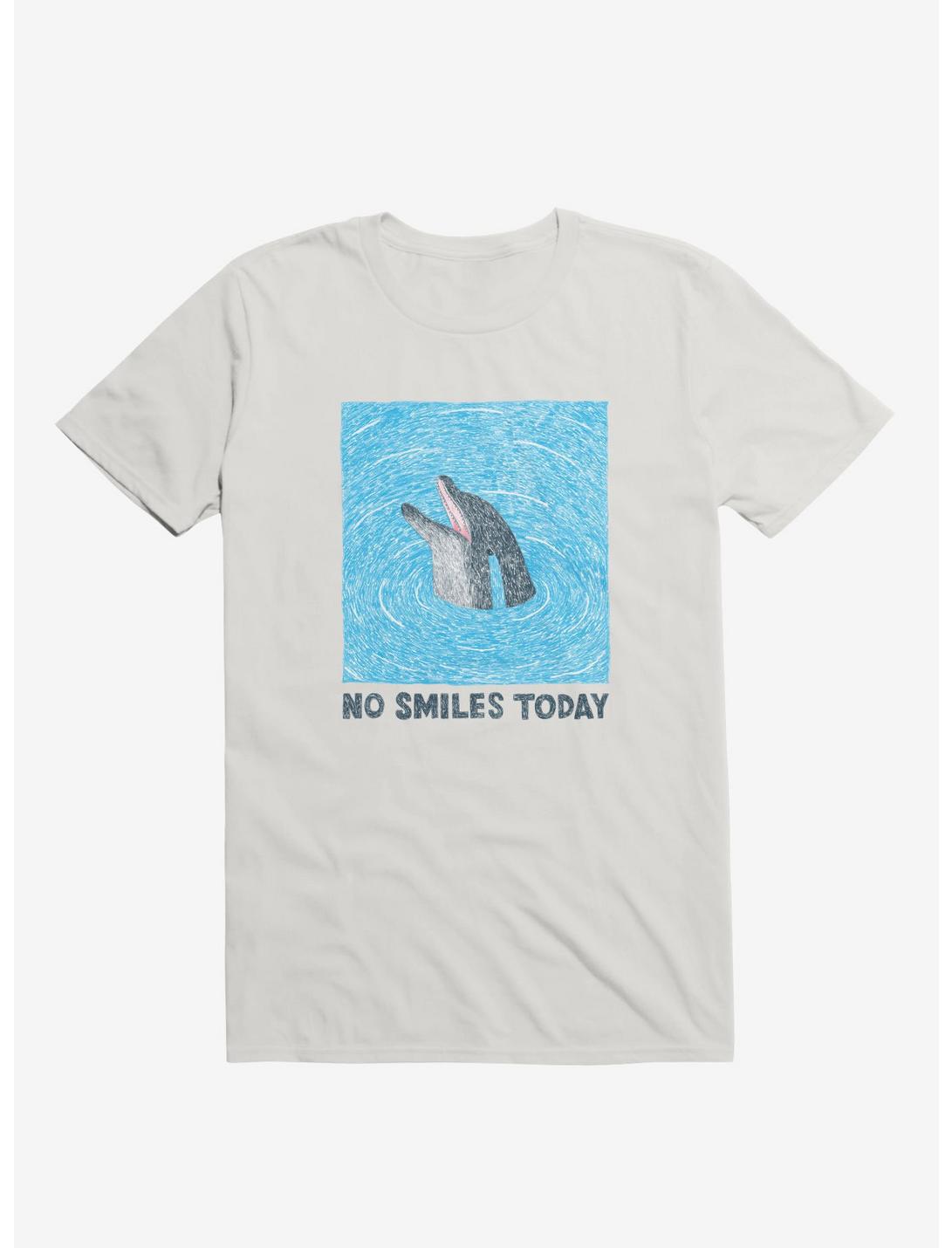 No Smiles Today T-Shirt, WHITE, hi-res