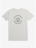 Social Anxiety Secret Society T-Shirt, WHITE, hi-res