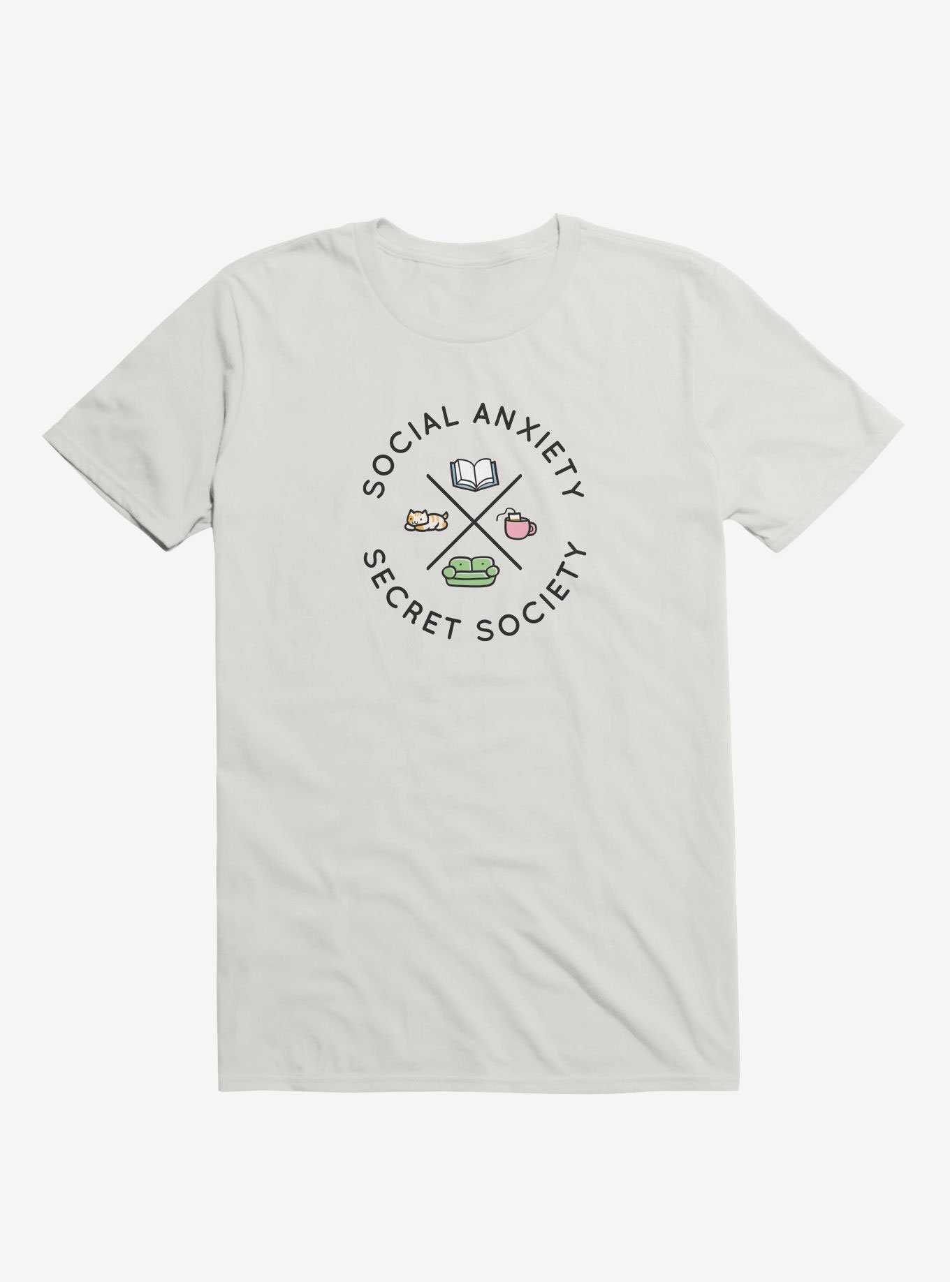 Social Anxiety Secret Society T-Shirt, , hi-res