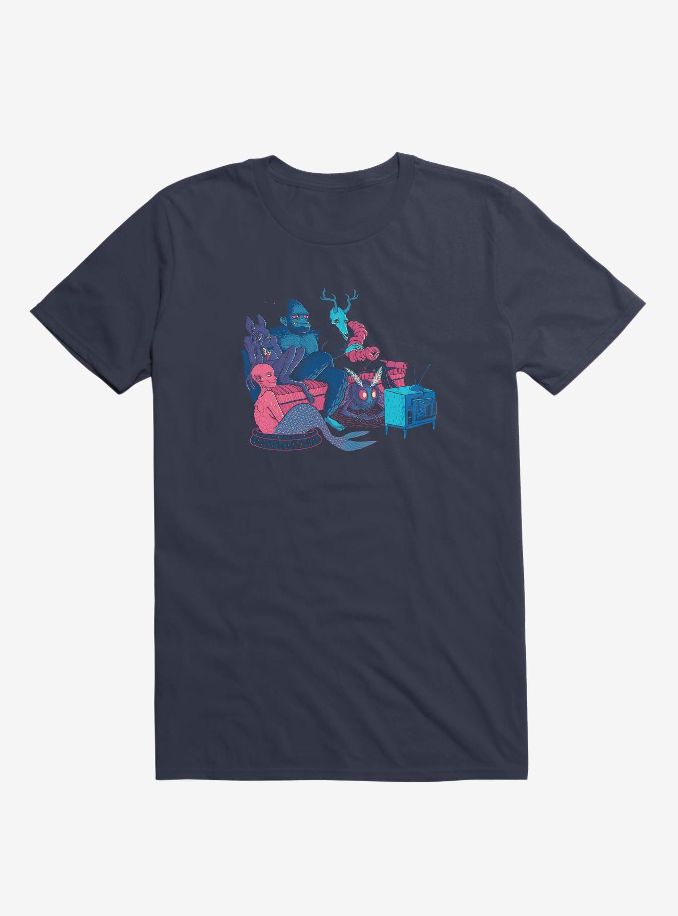 Tales From The Crypt(ids) T-Shirt, NAVY, hi-res