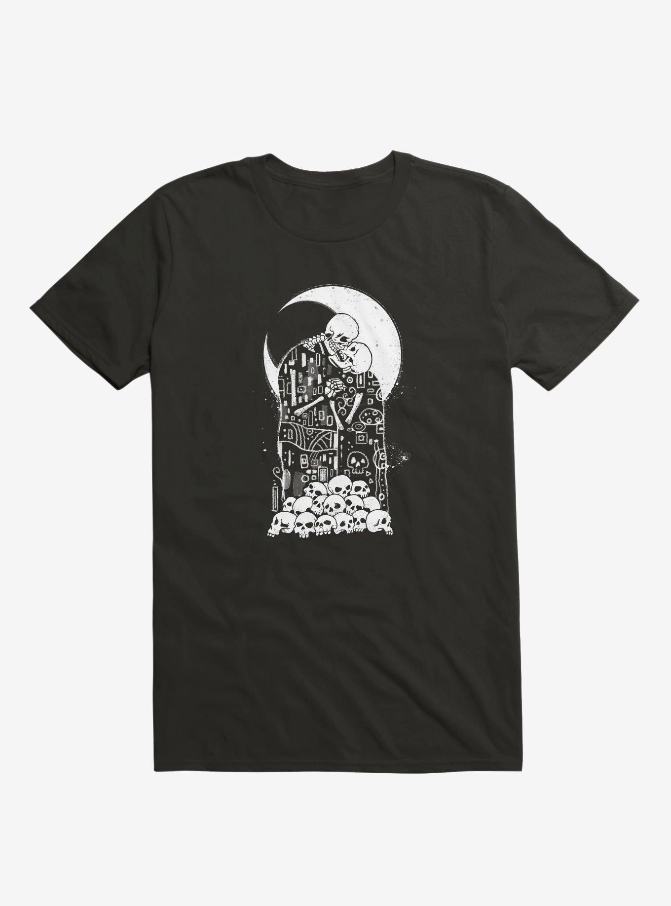 The Kiss of Death T-Shirt, BLACK, hi-res
