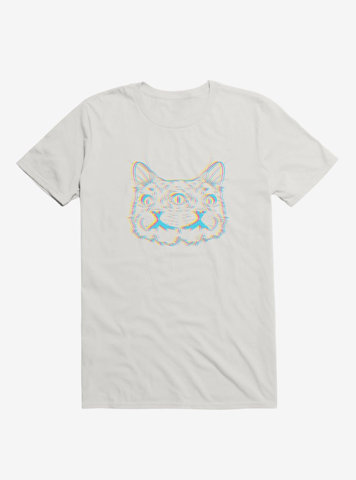 Neon Catz T-Shirt, WHITE, hi-res