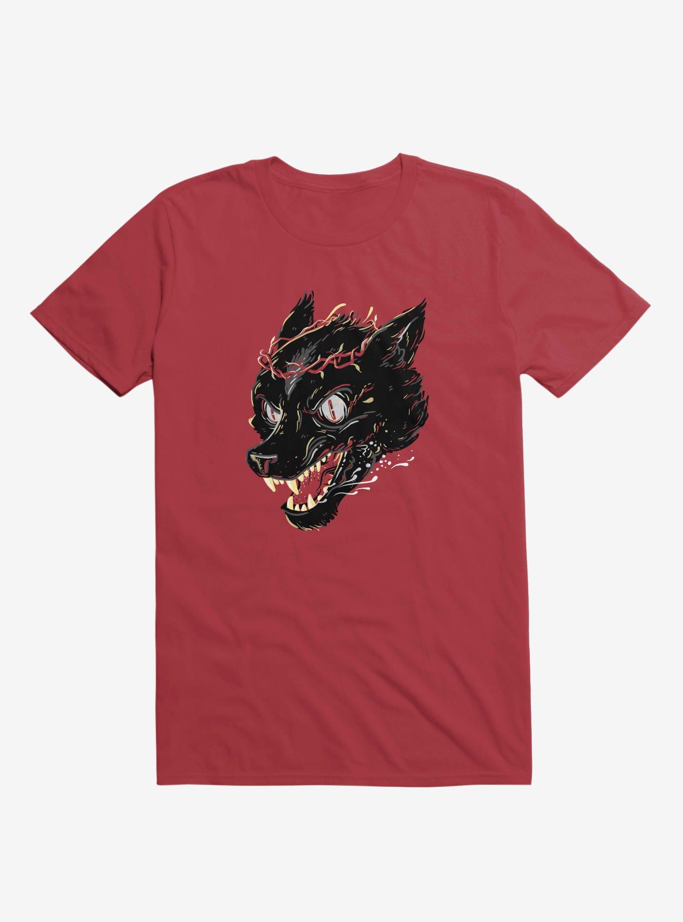 Prince Fenrir T-Shirt, RED, hi-res