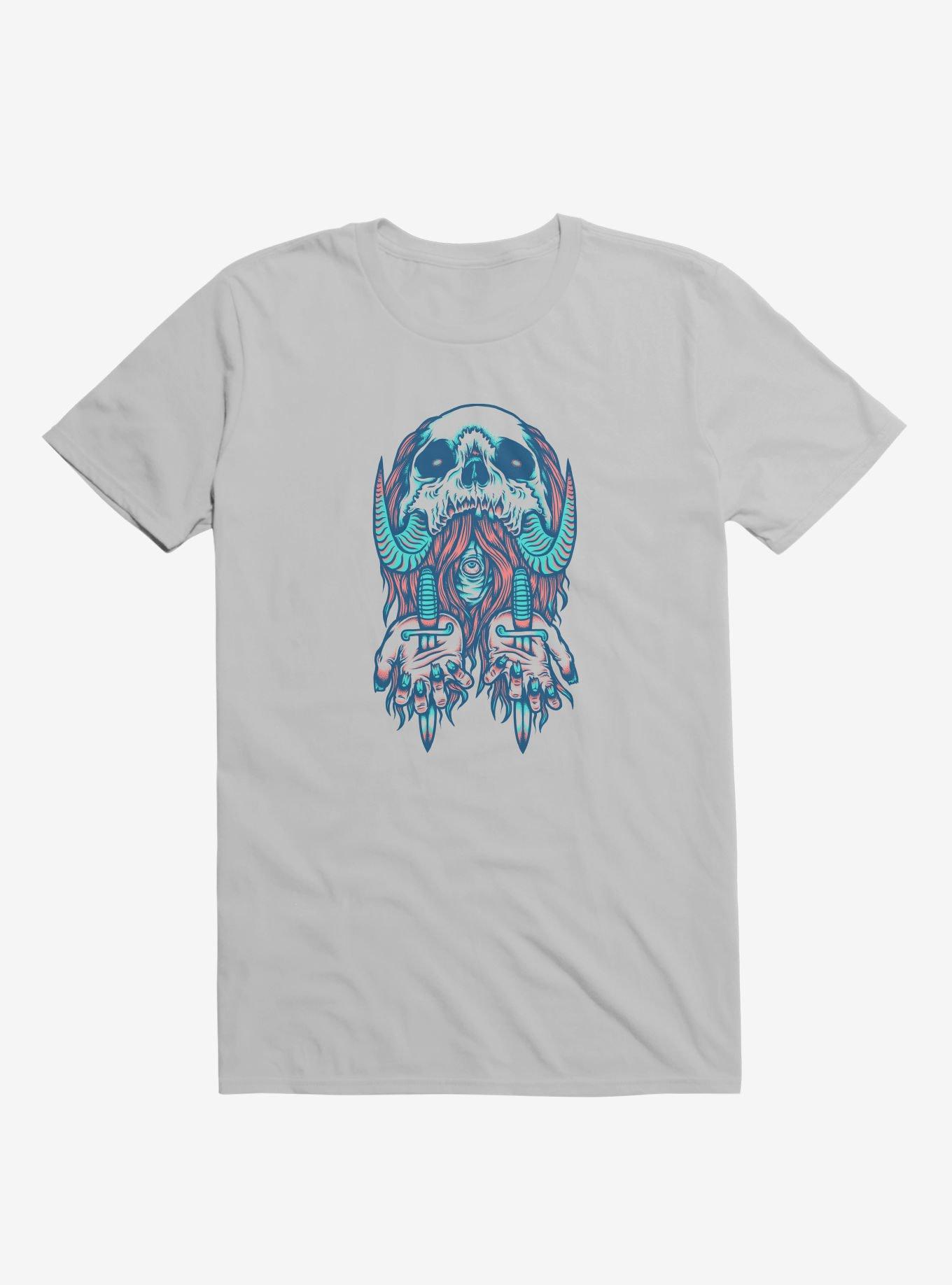 Punish the Wicked T-Shirt, ICE GREY, hi-res