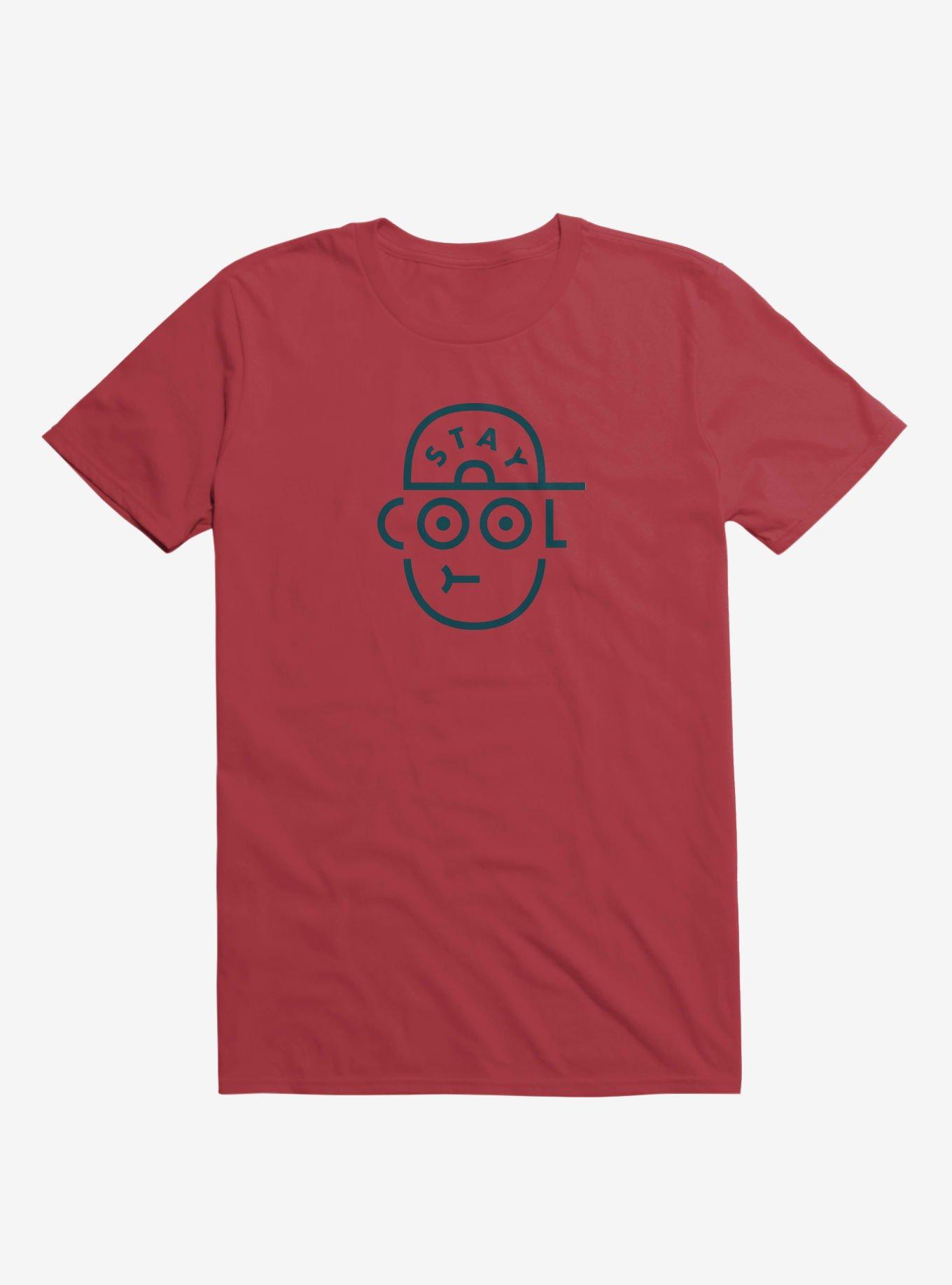 Stay Cool T-Shirt, RED, hi-res