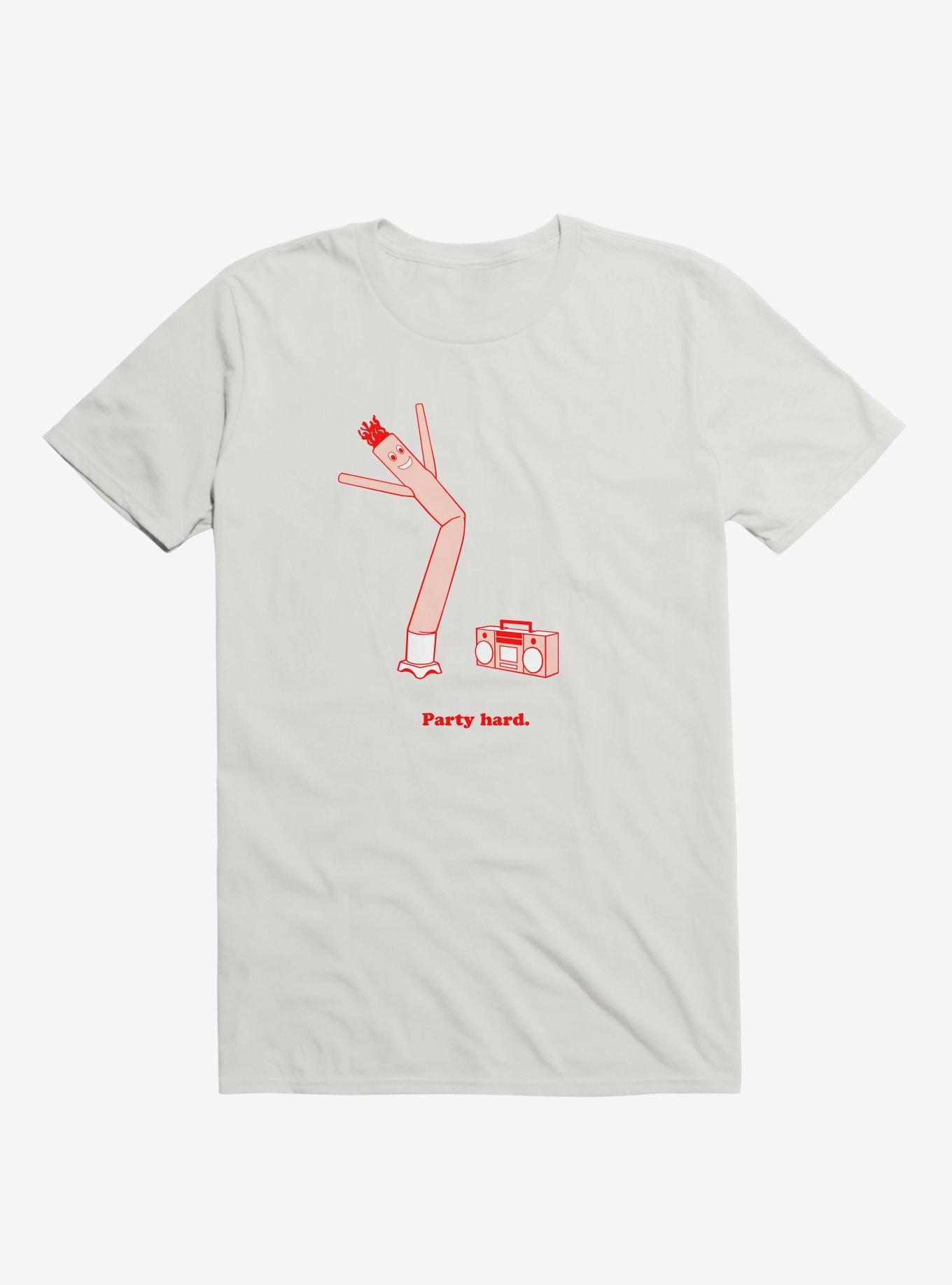 Party Hard T-Shirt, WHITE, hi-res