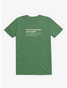 Stop Destroying Our Planet T-Shirt, , hi-res