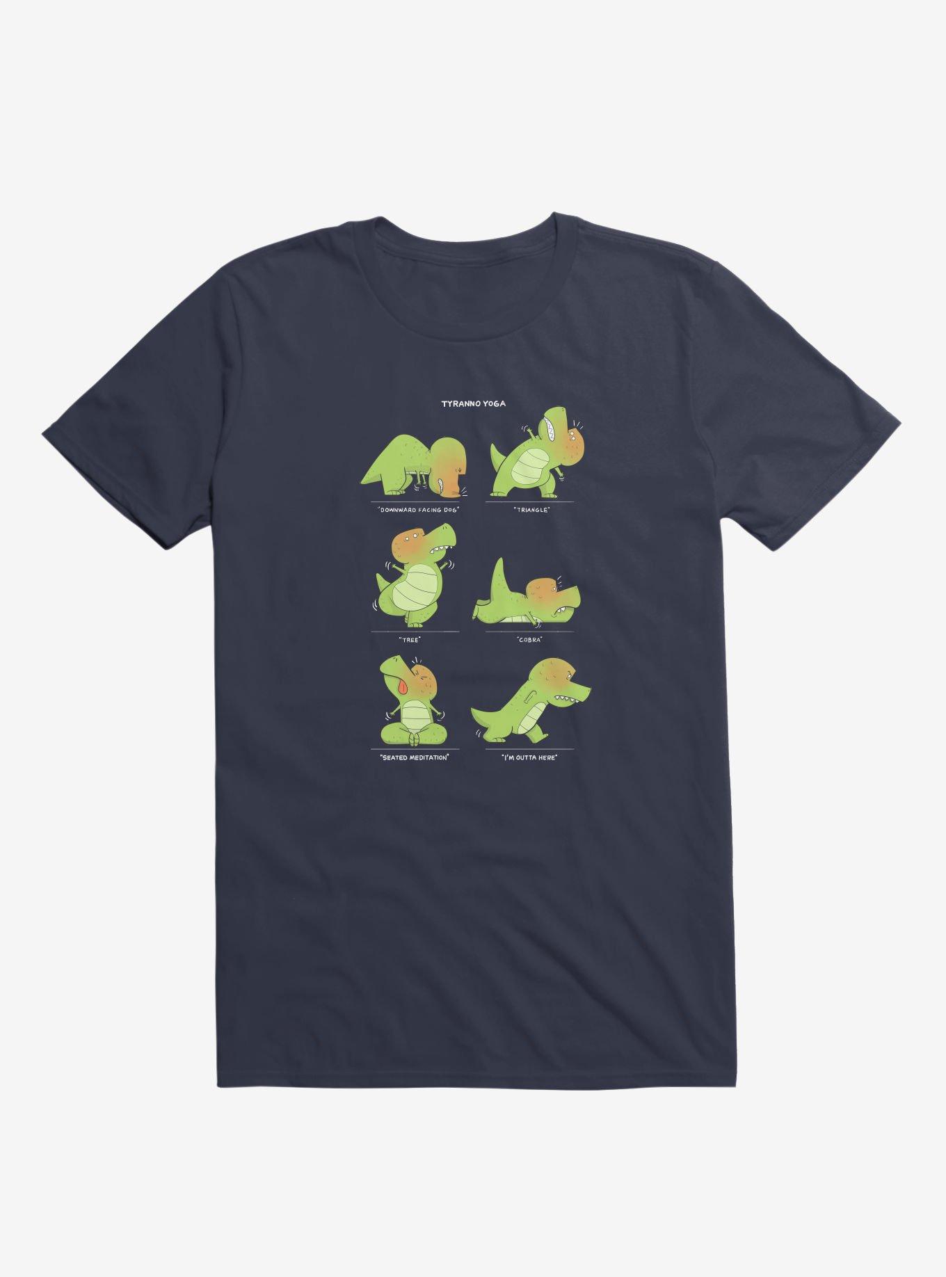 T-Rex Tries Yoga  T-Shirt