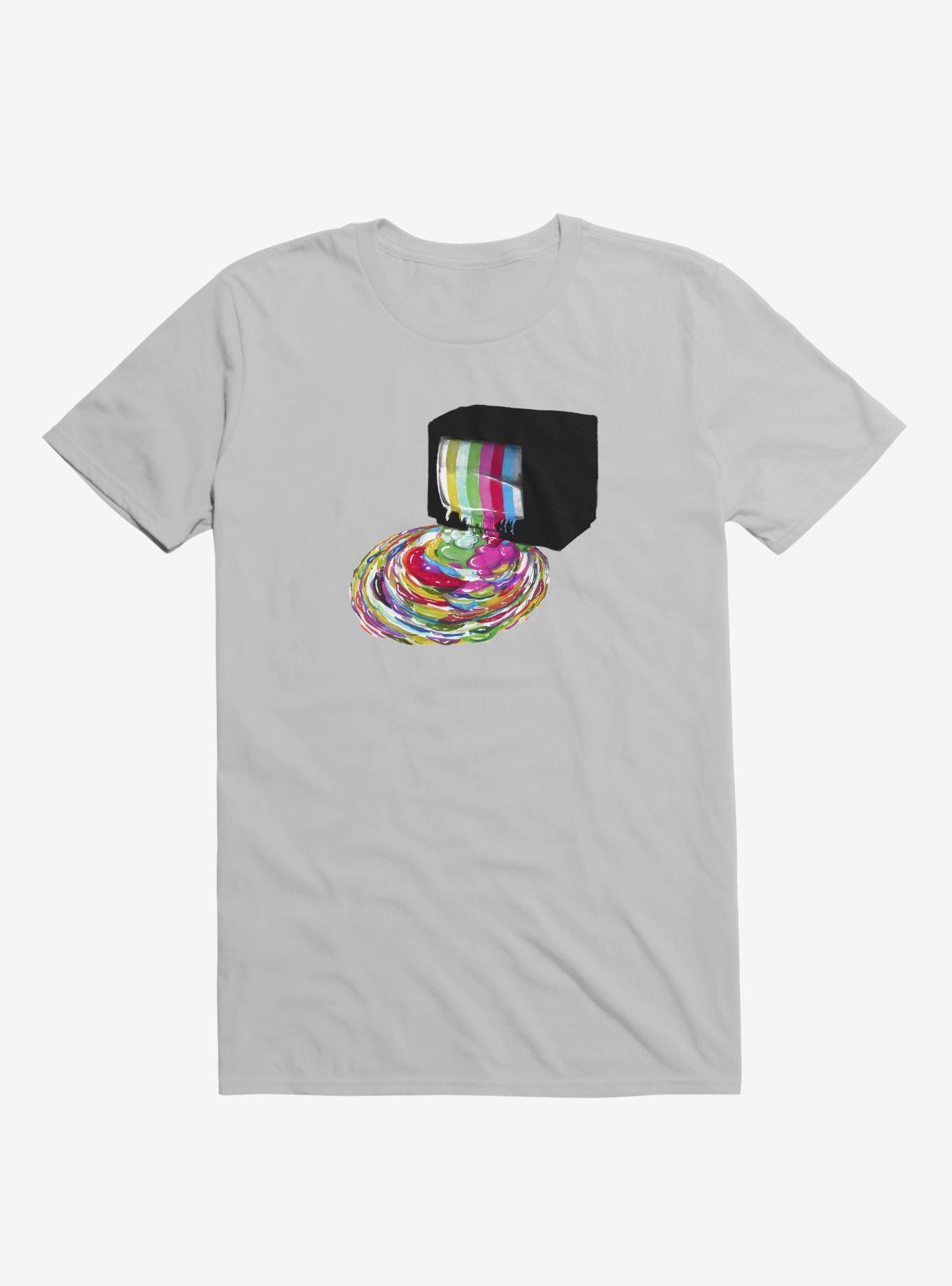 Test Pattern T-Shirt, ICE GREY, hi-res