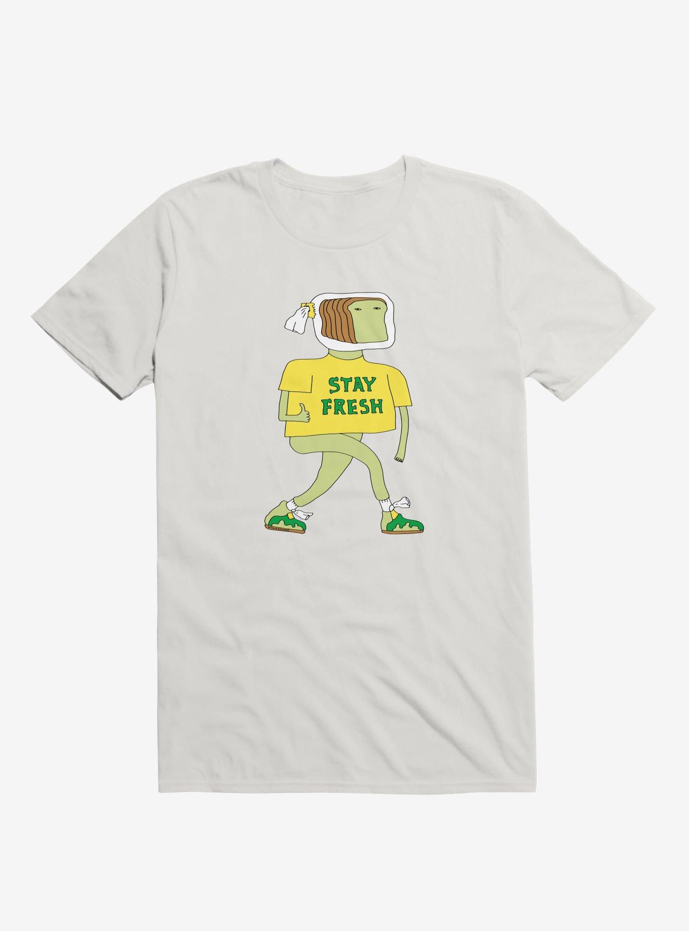 Stay Fresh T-Shirt, WHITE, hi-res
