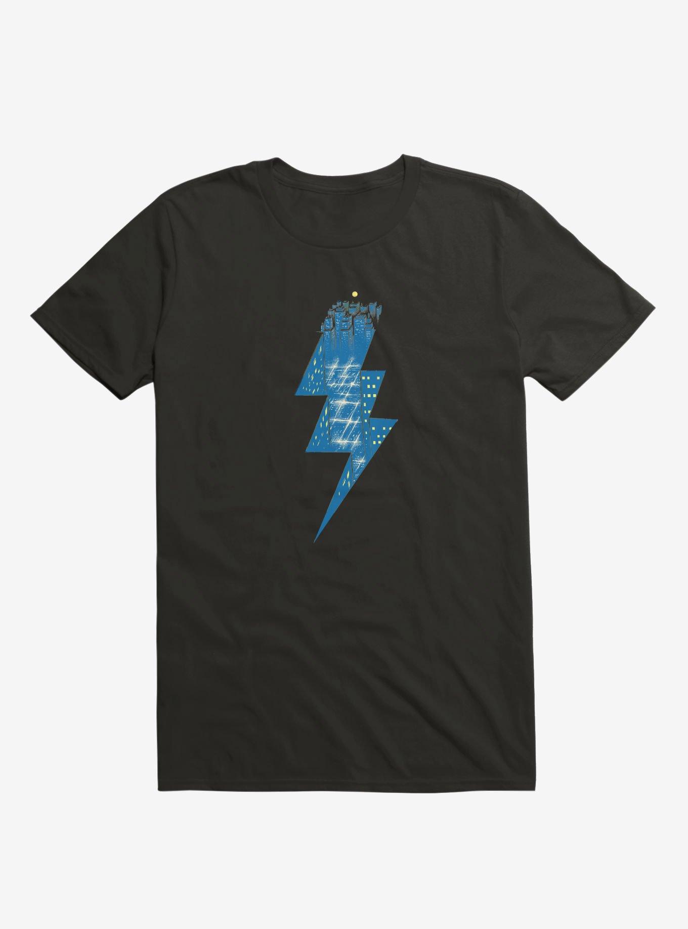 Thunder City T-Shirt, BLACK, hi-res