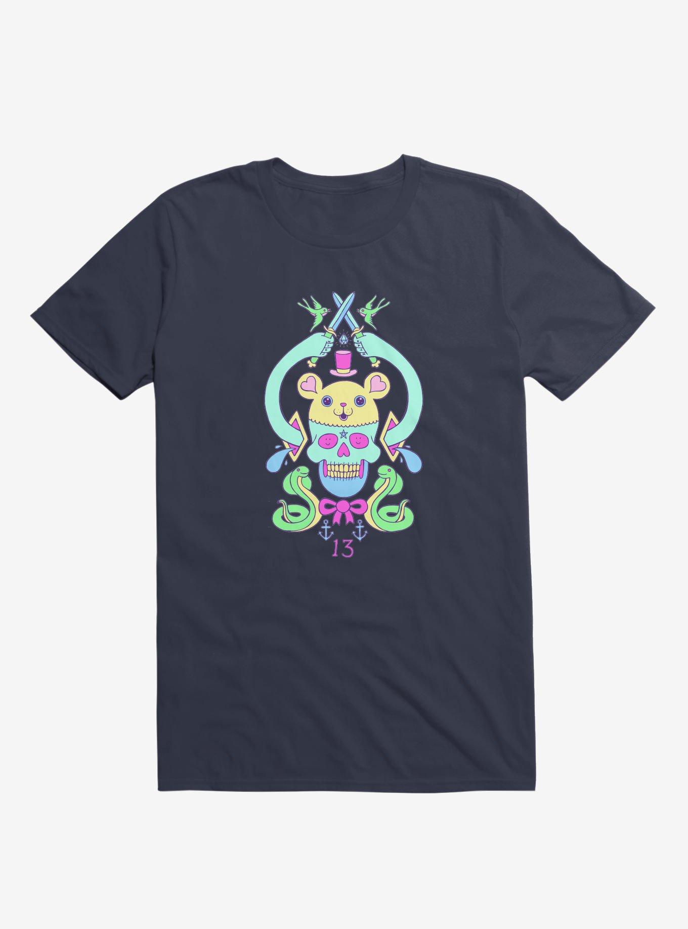 Triskaidekaphilia T-Shirt, NAVY, hi-res