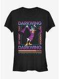 Disney Darkwing Duck Box Girls T-Shirt, BLACK, hi-res