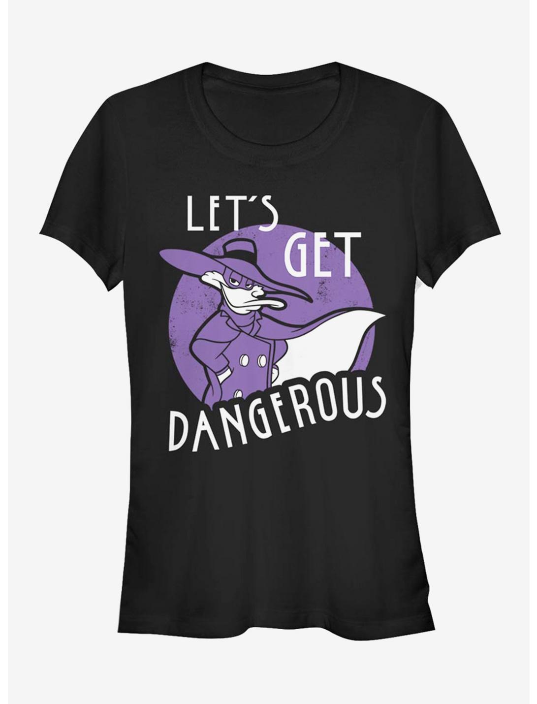 Disney Darkwing Duck Get Dangerous Girls T-Shirt, BLACK, hi-res