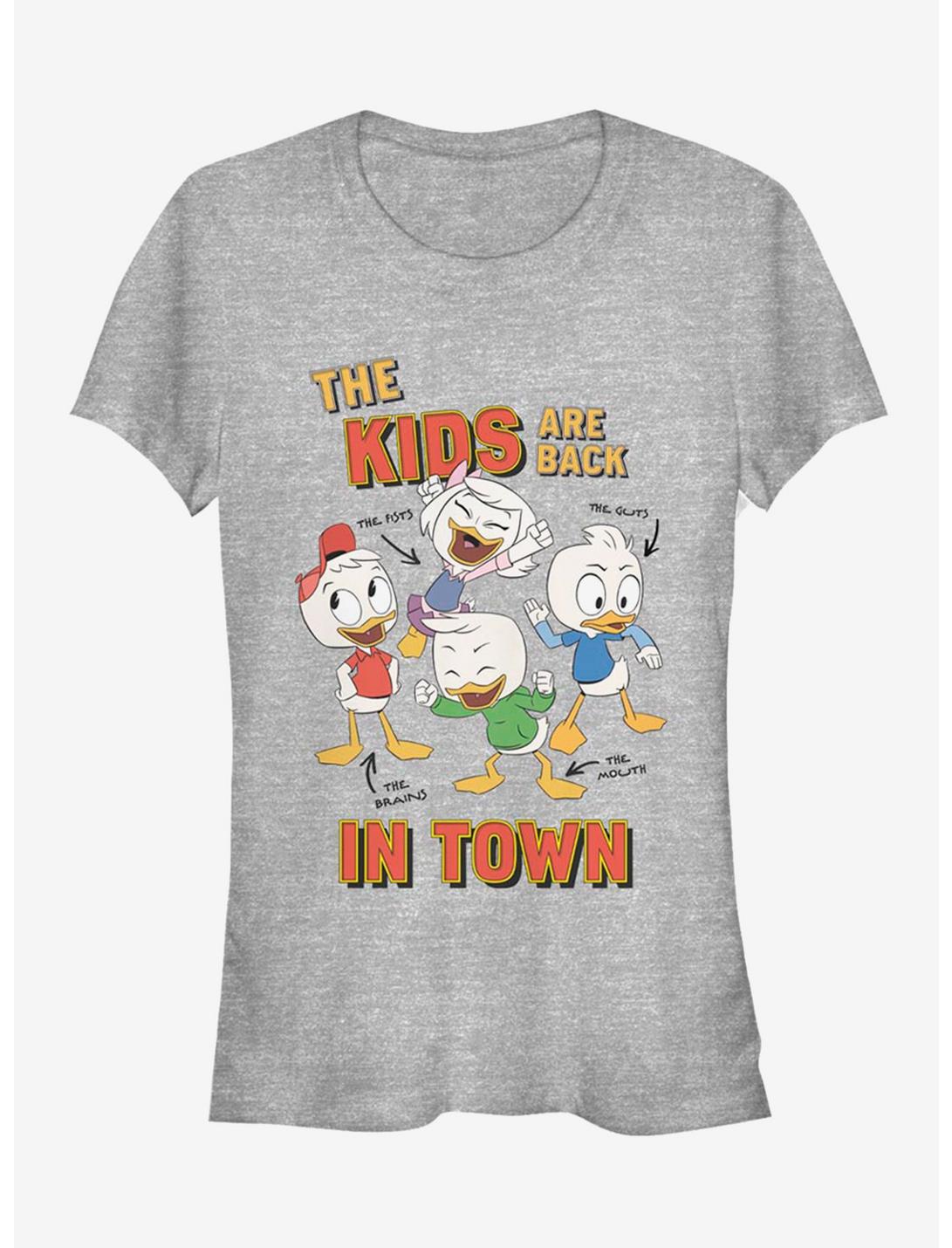 Disney DuckTales Back In Town Girls T-Shirt, ATH HTR, hi-res