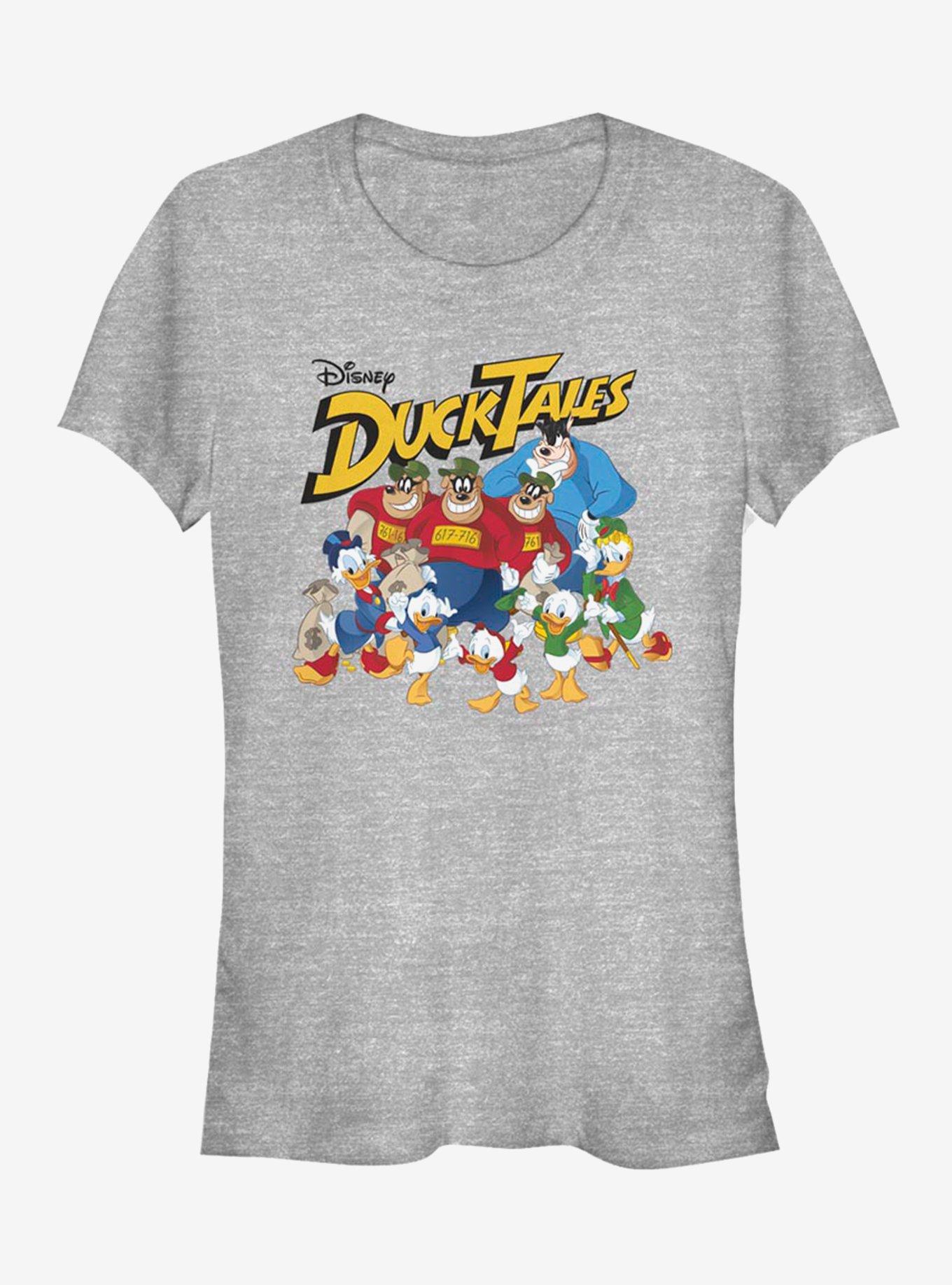 Disney DuckTales Group Shot Girls T-Shirt, ATH HTR, hi-res