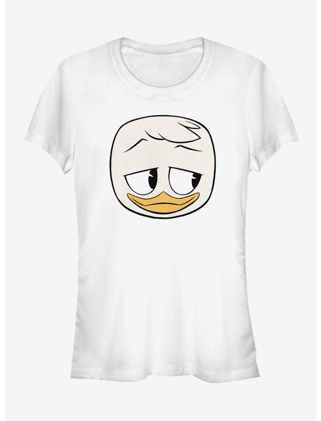 Disney DuckTales Louie Big Face Girls T-Shirt, WHITE, hi-res