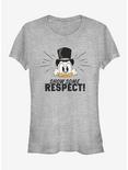 Disney DuckTales Show Some Respect Girls T-Shirt, ATH HTR, hi-res