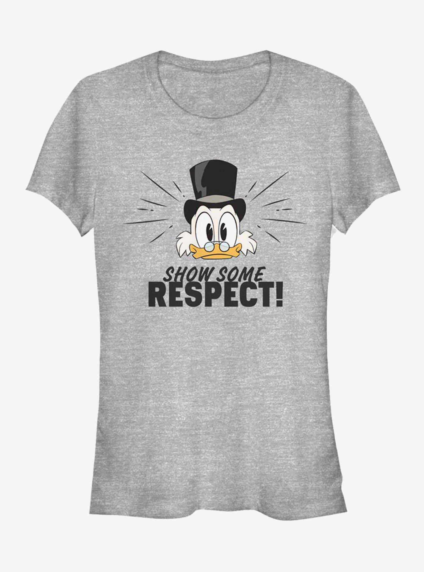 Disney DuckTales Show Some Respect Girls T-Shirt, ATH HTR, hi-res