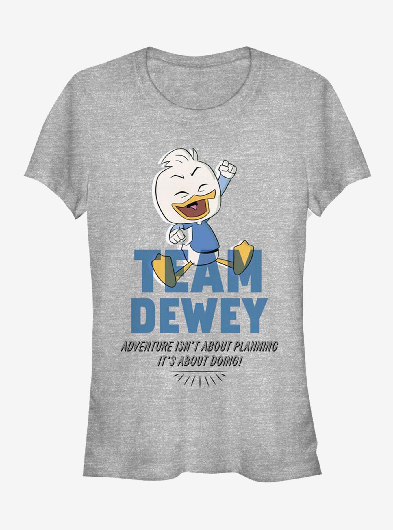 Disney DuckTales Team Dewey Blue Girls T-Shirt, ATH HTR, hi-res