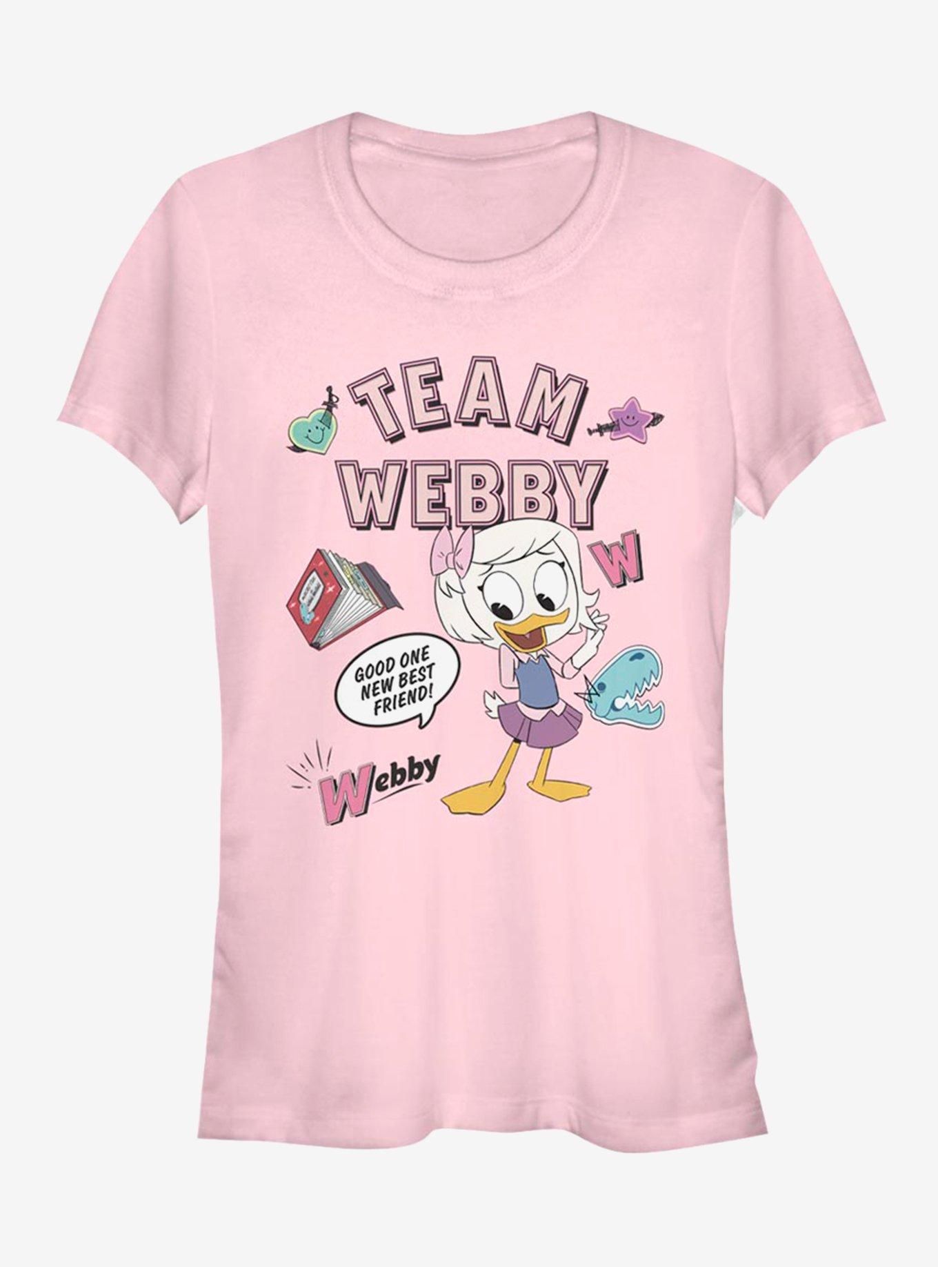 Disney DuckTales Team Webby Girls T-Shirt, LIGHT PINK, hi-res