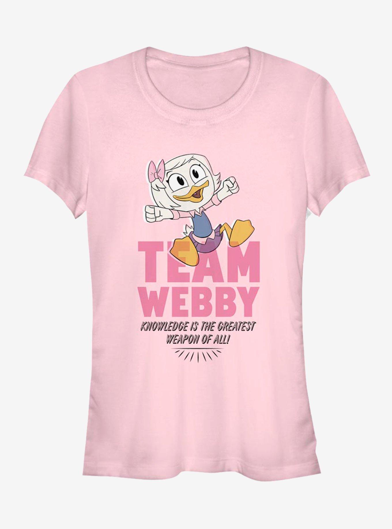 Disney DuckTales Team Webby Pink Girls T-Shirt, , hi-res