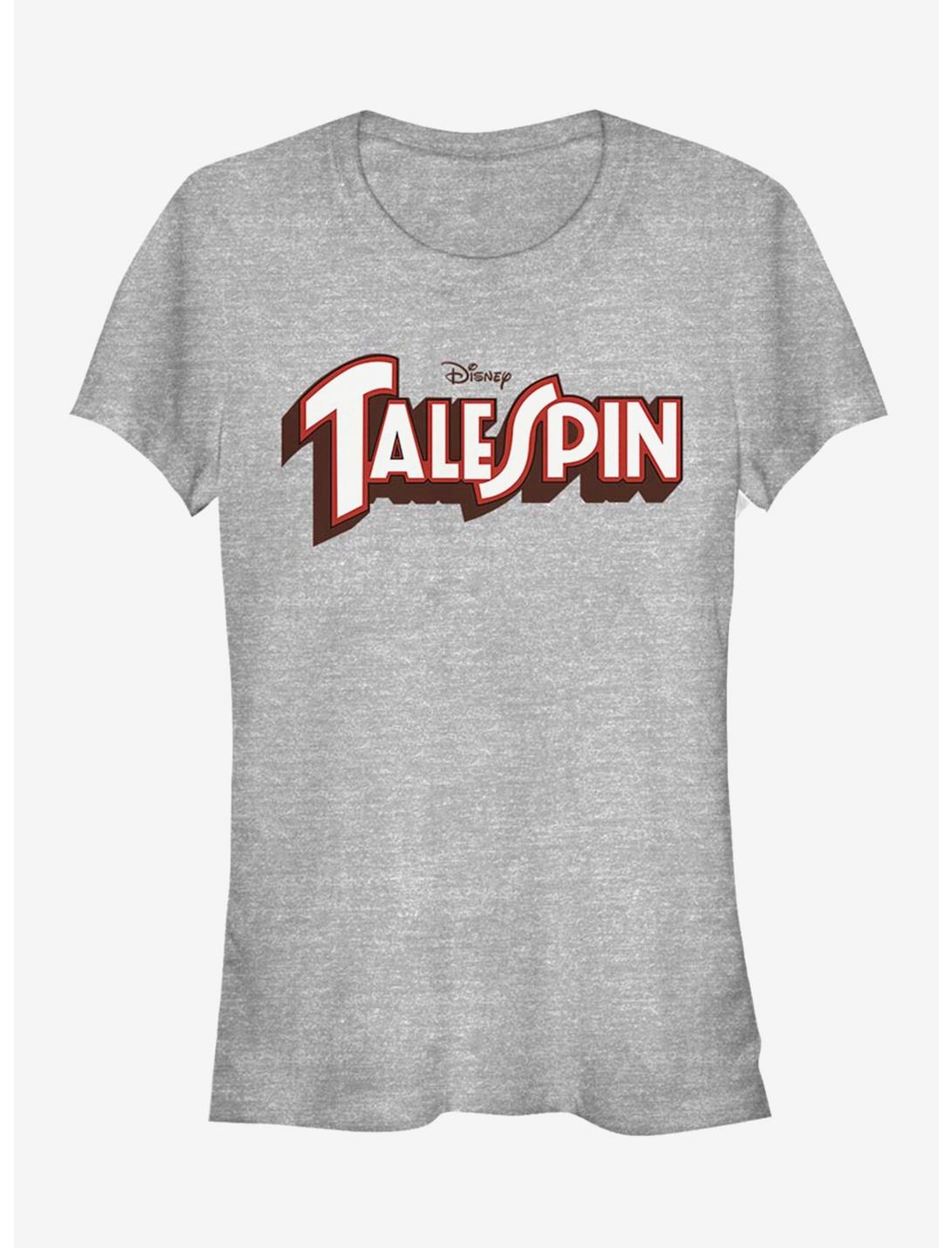 Disney TaleSpin Logo Spin Girls T-Shirt, ATH HTR, hi-res