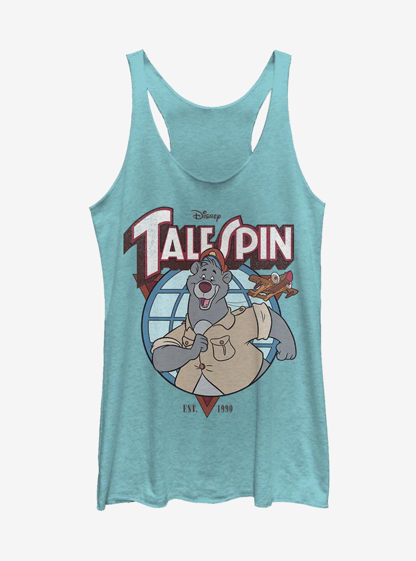 Disney TaleSpin Baloo Badge Girls Tank, , hi-res