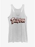 Disney TaleSpin Logo Spin Girls Tank, WHITE HTR, hi-res