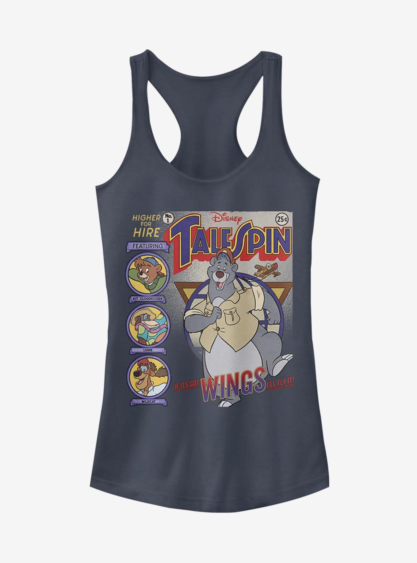 Disney TaleSpin Tales Cover Girls Tank, INDIGO, hi-res