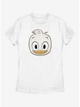 Disney DuckTales Dewey Big Face Womens T-Shirt, WHITE, hi-res
