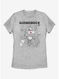Disney DuckTales Gizomoduck Schematic Womens T-Shirt, ATH HTR, hi-res