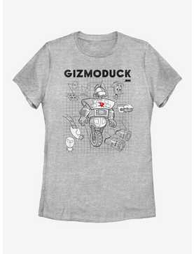 Disney DuckTales Gizomoduck Schematic Womens T-Shirt, , hi-res