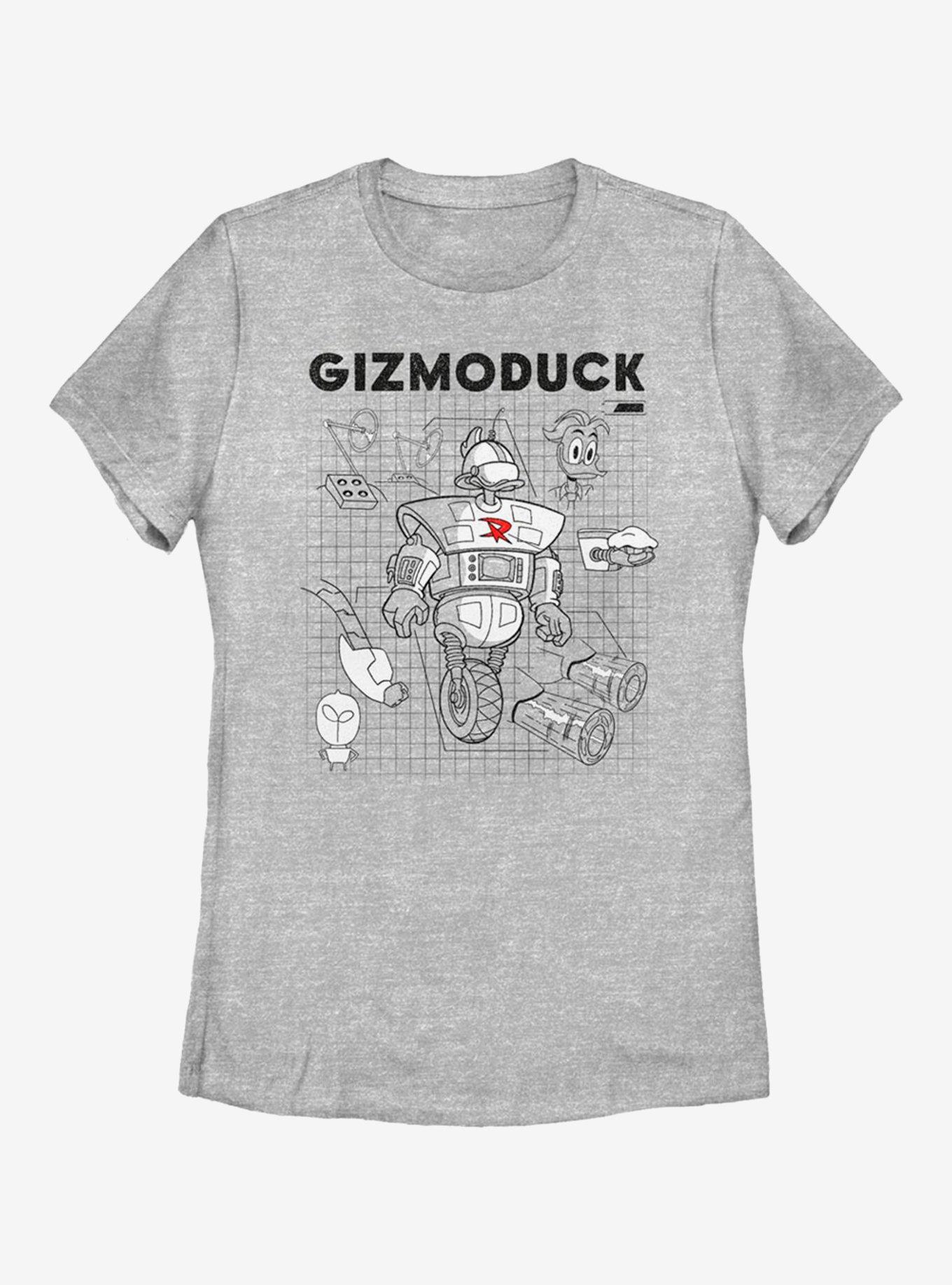 Disney DuckTales Gizomoduck Schematic Womens T-Shirt, , hi-res