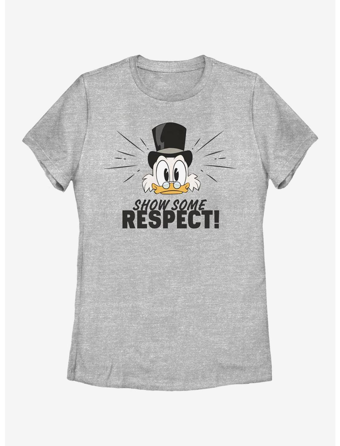 Disney DuckTales Show Some Respect Womens T-Shirt, ATH HTR, hi-res